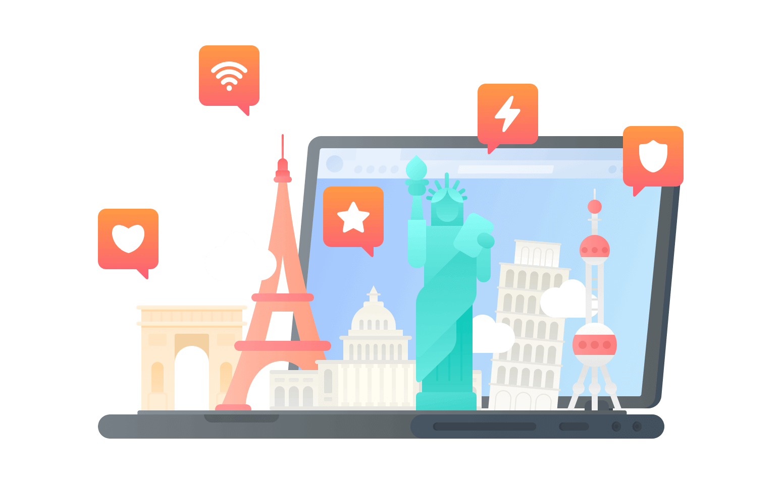 在米西太平洋群岛连接到中国vpn - CNCN2